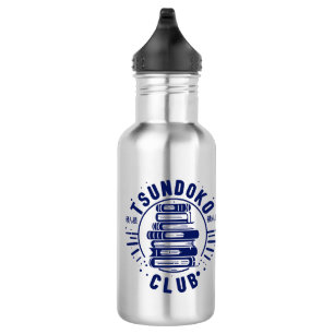 Tsundoku Club Buchliebhaber Bibliophile Booktok Edelstahlflasche