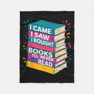 Tsundoku-Definition Bibliophile buchliebend Bücher Fleecedecke