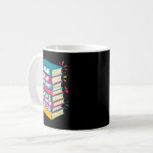 Tsundoku-Definition Bibliophile buchliebend Bücher Kaffeetasse (Vorderseite Links)