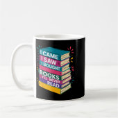 Tsundoku-Definition Bibliophile buchliebend Bücher Kaffeetasse (Links)