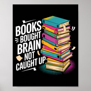 Tsundoku-Definition Bibliophile buchliebend Bücher Poster