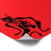Tsuno-daishi-Schutzsymbol-01 Poster (Ecke)