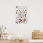 Tsuru: Crane, Longevity & Divine Grace Ar260050004 Poster (Küche)