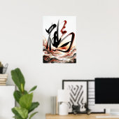 Tsuru: Crane, Longevity & Fresh Growth 260050003 Poster (Heimbüro)