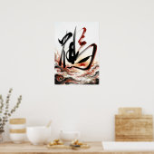 Tsuru: Crane, Longevity & Fresh Growth 260050003 Poster (Küche)
