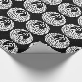 Tsuru Kran-Packpapier Geschenkpapier (Ecke)