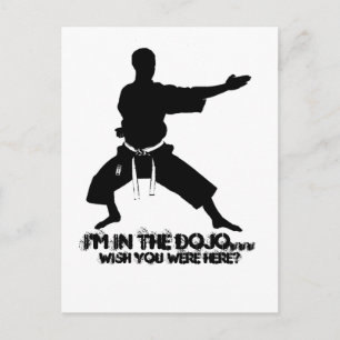 TSW Ich bin im Dojo............................... Postkarte