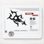 TT Bedeutung - BORNEO SCORPION Mousepad (Vorne)