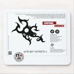 TT Bedeutung - BORNEO SCORPION Mousepad