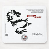 Tt-Bedeutungen - DRACHE Mousepad (Vorne)