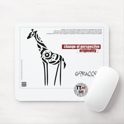 Tt-Bedeutungen - GIRAFFE Mousepad (Mit Mouse)