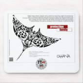 Tt-Bedeutungen - OHANA Mantarochen Mousepad (Vorne)
