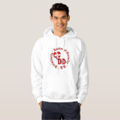 TT CIRCULAR ACRONYM LOGO DOKTOR DER DIVINITÄT HOODIE (Vorne ganz)