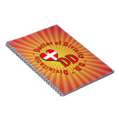 TT CIRCULAR ACRONYM LOGO DOKTOR DER DIVINITÄT NOTIZBLOCK (Rechte Seite)