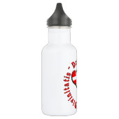 TT CIRCULAR ACRONYM LOGO DOKTOR DER DIVINITÄT TRINKFLASCHE (Links)