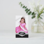 TT-Diamant Bliss-Schönheits-Festzug-Foto-Karte Visitenkarte (Stehend Vorderseite)