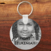 tt KAMPF LEUKEMIA - maßgeschneidert - maßgeschneid Schlüsselanhänger (Vorderseite)