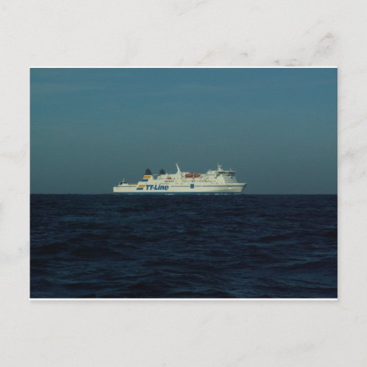 TT Line Fähre Postkarte (Vorderseite)