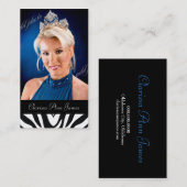 TT-Schönheit Festzug-Foto-Karte Visitenkarte (Vorne/Hinten)