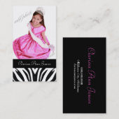 TT-Schönheit Festzug-Foto-Karte Visitenkarte (Vorne/Hinten)
