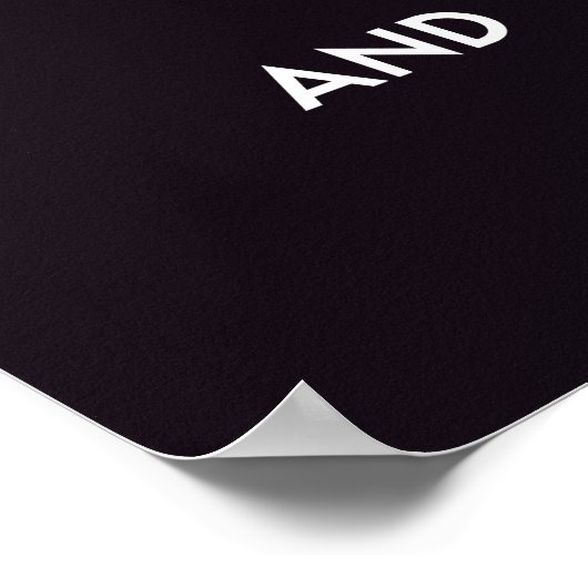 TTC - Apology Out-Service-Poster Poster (Ecke)