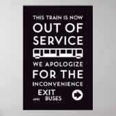 TTC - Apology Out-Service-Poster Poster (Vorne)