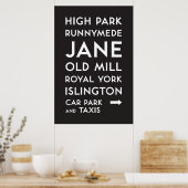 TTC - Bloor-Danforth High Park Poster (Küche)