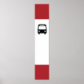 TTC Bus Stopp Poster (Vorne)