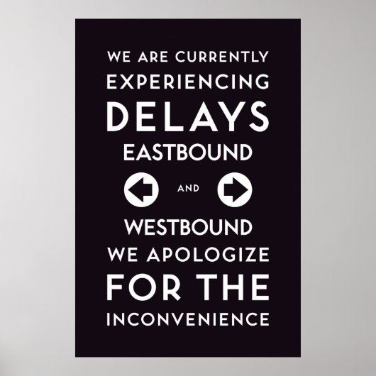 TTC - Entschuldigung für Ost- und Westposter Poster (Vorne)