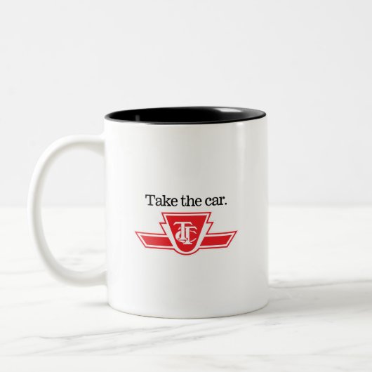 TTC Nehmen Sie das Auto oder die Tasse für den ben (Links)