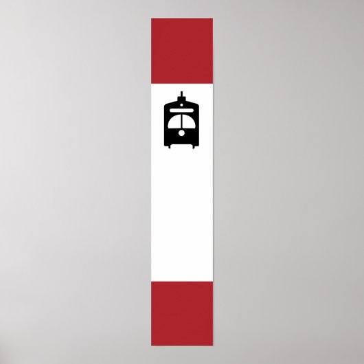 TTC Streetcar Stopp Poster (Vorne)