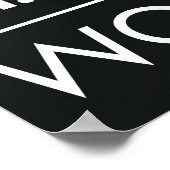 TTC Subway Destination Sign v1 Poster (Ecke)