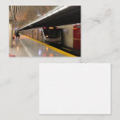 TTC Toronto Subway Lawrence Station Note Card Mitteilungskarte (Vorne/Hinten)