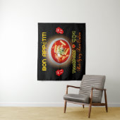 👍 ❤️ 😋 Tteok Bokki-Hot & Spicy Koreanischer Rice Wandteppich (Beispiel)