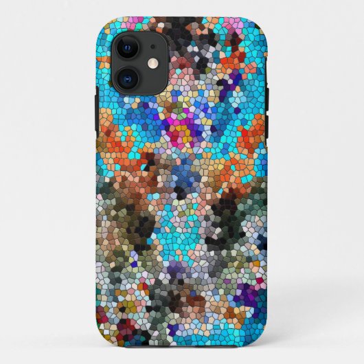 TTEQOTGCubismusINV SGDRKDP BLAU Case-Mate iPhone Hülle (Rückseite)