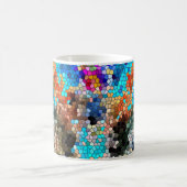 TTEQOTGCubismusINV SGDRKDP BLAU Kaffeetasse (Mittel)