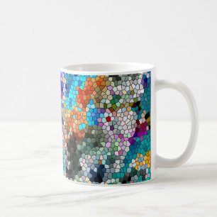 TTEQOTGCubismusINV SGDRKDP BLAU Kaffeetasse