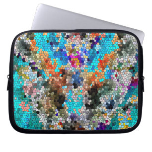 TTEQOTGCubismusINV SGDRKDP BLAU Laptopschutzhülle