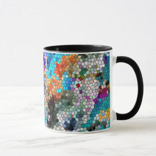 TTEQOTGCubismusINV SGDRKDP BLAU Tasse