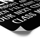 Ttery Ceramics Artist Tter Clay Funny Humor C  Poster (Ecke)