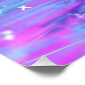 TTIGER MIT LEICHTER FARBE POSTER (Ecke)