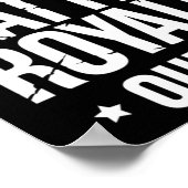Ttle Royale Queen Funny Gaming Quote For Gamers  Poster (Ecke)