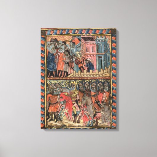 TtoB Die Ägypter verlassend Israeliten Leinwanddruck (Vorderseite)