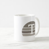 TTPD Custom Monogram Sunrise Tasse (VorderseiteRechts)