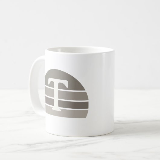 TTPD Custom Monogram Sunrise Tasse (Vorderseite Links)