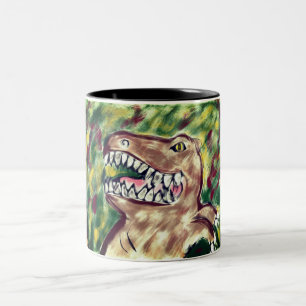tTrex Zweifarbige Tasse