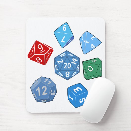 TTRPG Mouse Pad Mousepad (Mit Mouse)