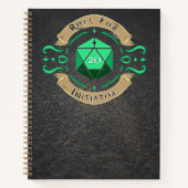 TTRPG-Notebook Notizblock (Vorderseite)