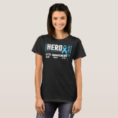 TTTS Hero Twin to Twin Transfusion Syndrome Awar T-Shirt (Vorne ganz)