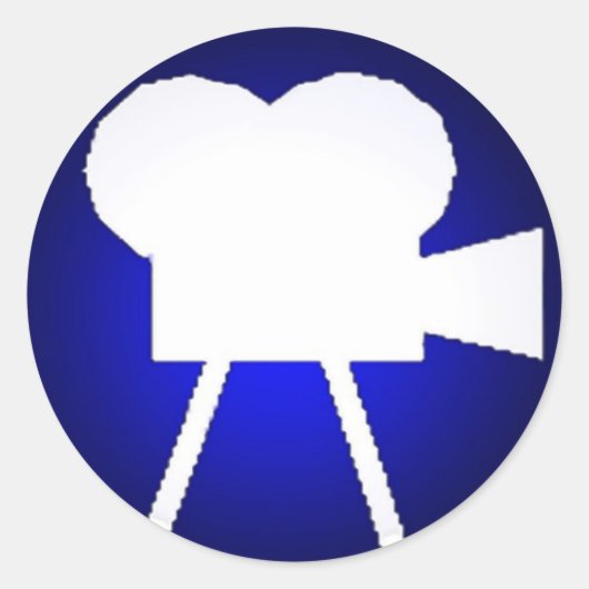 TTTstudios Logo Runder Aufkleber (Vorderseite)